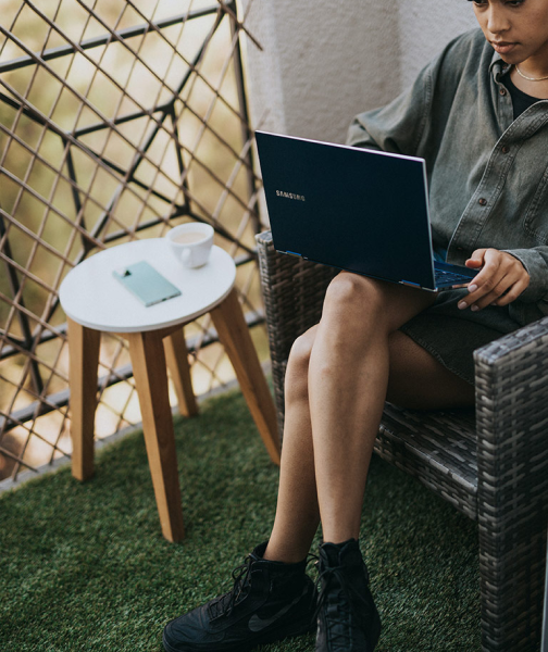 business lady image